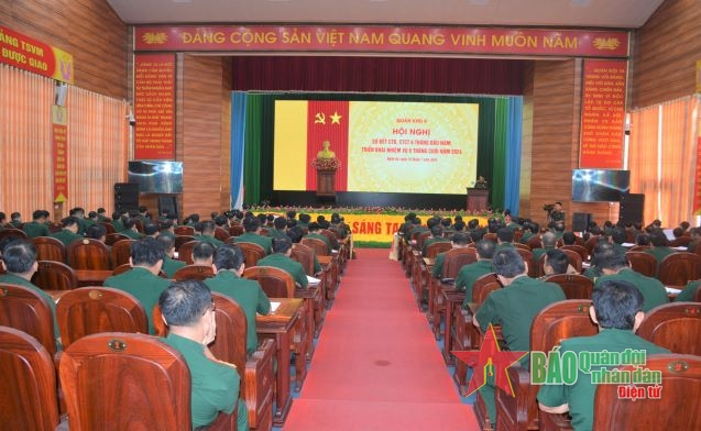 Quân khu 4: Hoạt động công tác Đảng, công tác chính trị 6 tháng đầu năm 2024 có nhiều nội dung nổi bật